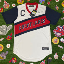 Load image into Gallery viewer, Nike MLB Cleveland Indians Great Lakes Jersey