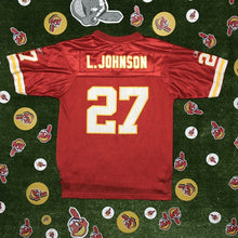 Load image into Gallery viewer, Kansas City Chiefs Larry Johnson Reebok NFL Jersey Youth Large Home Super Bowl