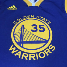 Load image into Gallery viewer, Adidas KEVIN DURANT #35 Golden State Warriors Basketball Jersey Youth M