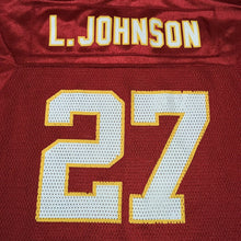 Load image into Gallery viewer, Kansas City Chiefs Larry Johnson Reebok NFL Jersey Youth Large Home Super Bowl