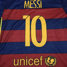 Load image into Gallery viewer, Barcelona FC Lionel Messi Jersey Men's SIze Medium Fifa 2015