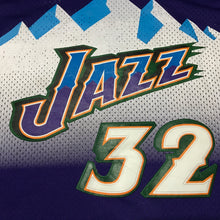 Load image into Gallery viewer, Karl Malone #32 Utah Jazz Men's adidas Throwback Classics Swingman Jersey Size Large