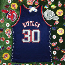 Load image into Gallery viewer, NBA New Jersey Nets Kerry Kittles Champion Jersey Autographed*