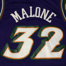 Load image into Gallery viewer, Karl Malone #32 Utah Jazz Men's adidas Throwback Classics Swingman Jersey Size Large