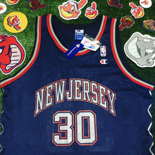 Load image into Gallery viewer, NBA New Jersey Nets Kerry Kittles Champion Jersey Autographed*